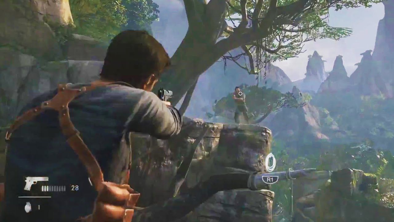 uncharted 3 pc gameplay